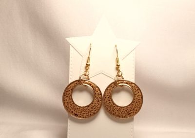 Boucles d'oreilles polymère