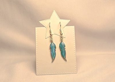 Boucles d'oreilles résine