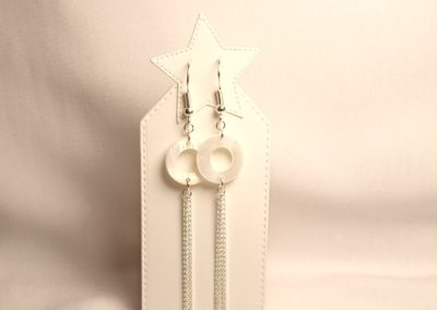Boucles d'oreilles coquillage