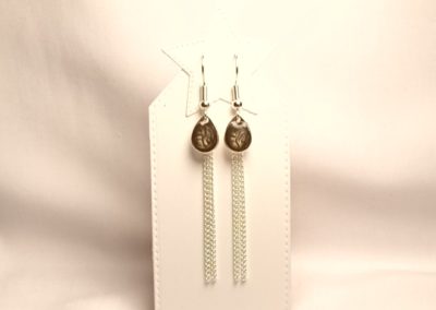 Boucles d'oreilles résine