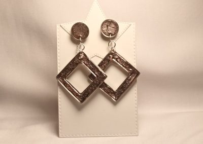 Boucles d'oreilles en polymère