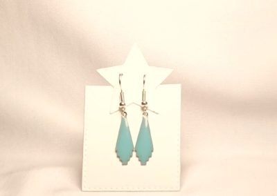 Boucles d'oreilles résine