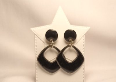 Boucles d'oreilles résine