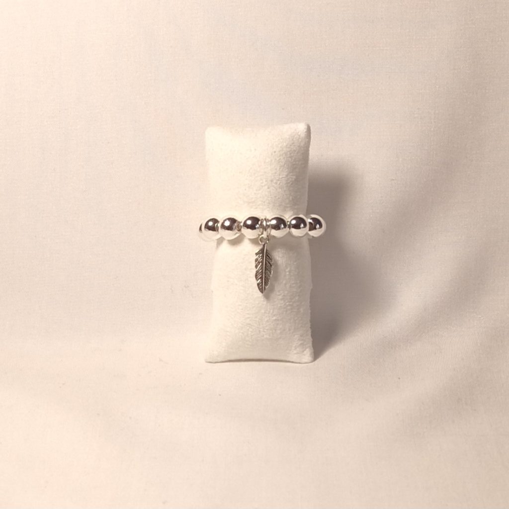 Bague en perles